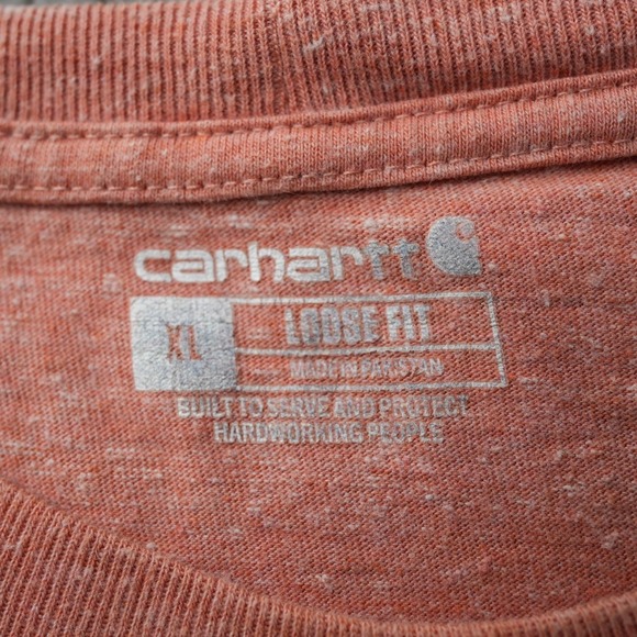 Carhartt T Shirt Men Loose Fit Pocket Tee Cooper Short Sleeve XL - Picture 3 of 10